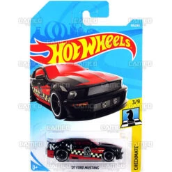 MATTEL 07 Ford Mustang #165 Black - 2018 Hot Wheels