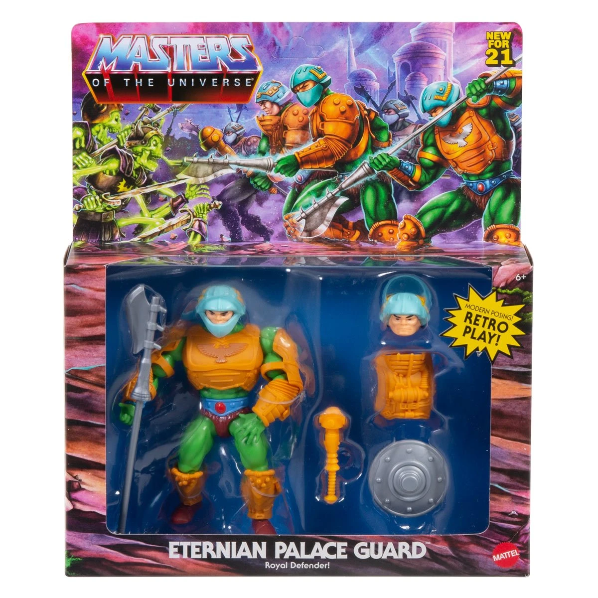 MATTEL Masters Of The Universe Origins - Eternian Palace Guard Figure 1 MATTEL Masters Of The Universe Origins - Eternian Palace Guard Figure