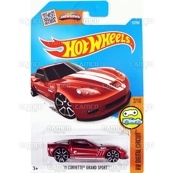 MATTEL 11 Corvette Grand Sport #22 (Treasure Hunt) - 2016 Hot Wheels 1 MATTEL 11 Corvette Grand Sport #22 (Treasure Hunt) - 2016 Hot Wheels