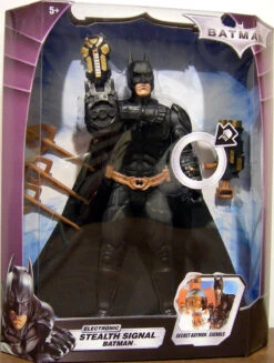 MATTEL 10" Electronic Stealth Signal Batman (The Dark Knight)