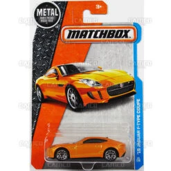 MATTEL 15 Jaguar F-Type Coupe #15 Orange - 2016 Matchbox