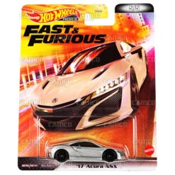 MATTEL 17 Acura NSX #5 Silver - 2022 Hot Wheels (Fast & Furious)