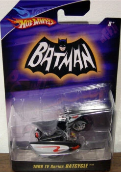 MATTEL 1966 TV Series Batcycle, 1-50th Scale