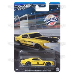 MATTEL 1969 Ford Mustang Boss 302 3/5 - 2024 Hot Wheels (Vintage Racing Club)
