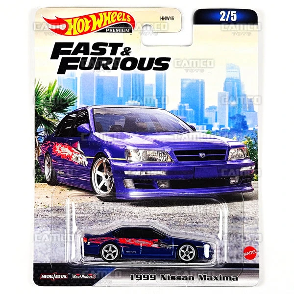 MATTEL 1999 Nissan Maxima - 2023 Hot Wheels (Fast & Furious) 1 MATTEL 1999 Nissan Maxima - 2023 Hot Wheels (Fast & Furious)