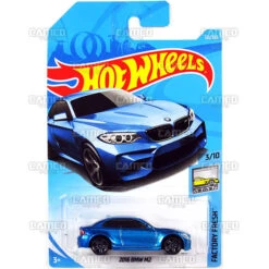 MATTEL 2016 BMW M2 #121 Blue - 2018 Hot Wheels