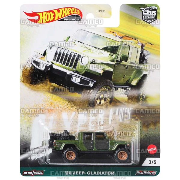 MATTEL 20 Jeep Gladiator - 2021 Hot Wheels (Hyper Haulers) 1 MATTEL 20 Jeep Gladiator - 2021 Hot Wheels (Hyper Haulers)