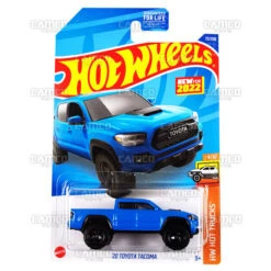 MATTEL 20 Toyota Tacoma #72 Blue - 2022 Hot Wheels