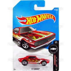 MATTEL 67 Camaro #313 Red - 2017 Hot Wheels