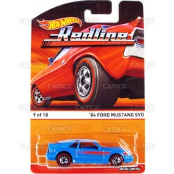 MATTEL 84 Ford Mustang SVO - 2015 Hot Wheels (Redline)