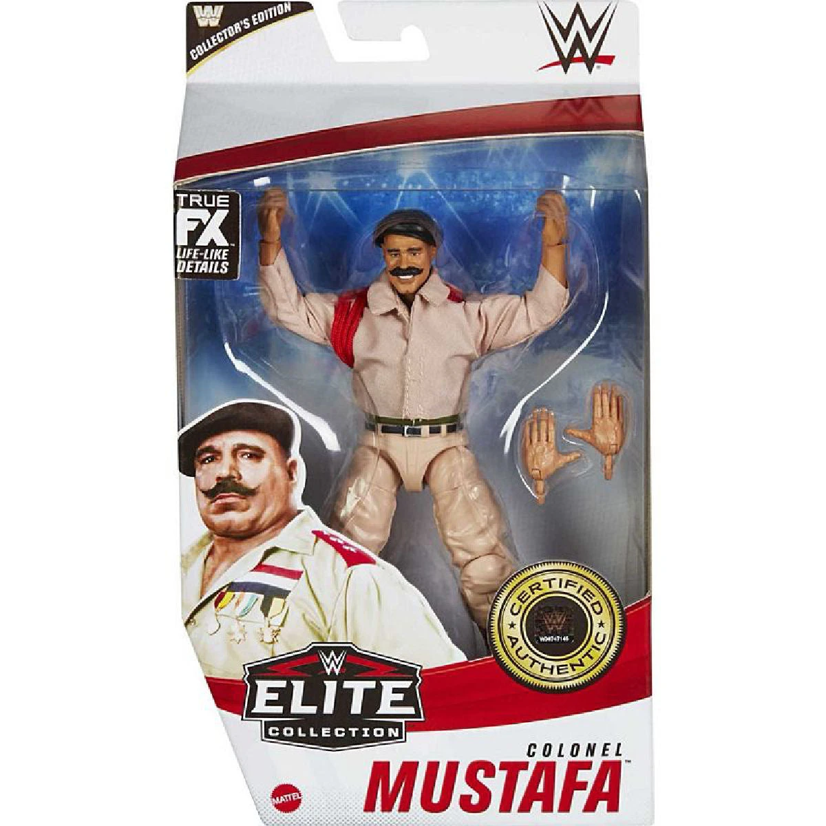 MATTEL WWE Elite Exclusive Series 86 - Colonel Mustafa 1 MATTEL WWE Elite Exclusive Series 86 - Colonel Mustafa