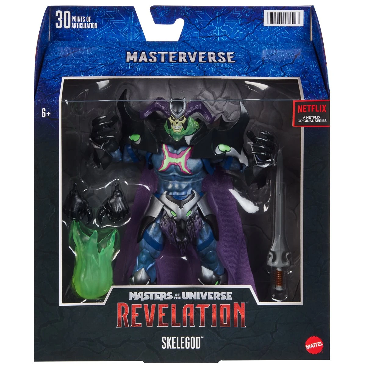 MATTEL Masters Of The Universe Masterverse Revelation Deluxe Series - Skelegod 1 MATTEL Masters Of The Universe Masterverse Revelation Deluxe Series - Skelegod