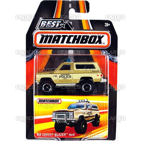 MATTEL 89 Chevy Blazer 4x4 - 2017 Matchbox (Best Of Matchbox)