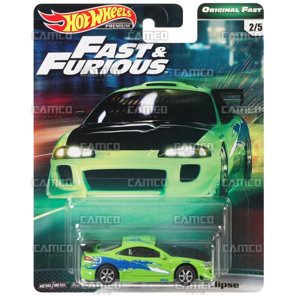 MATTEL 95 Mitsubishi Eclipse - 2019 Hot Wheels (Original Fast) 1 MATTEL 95 Mitsubishi Eclipse - 2019 Hot Wheels (Original Fast)