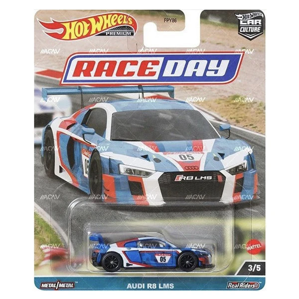 MATTEL Audi R8 LMS #3 - 2023 Hot Wheels (Race Day) 1 MATTEL Audi R8 LMS #3 - 2023 Hot Wheels (Race Day)
