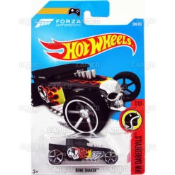 MATTEL Bone Shaker #208 Black (Forza) - 2017 Hot Wheels