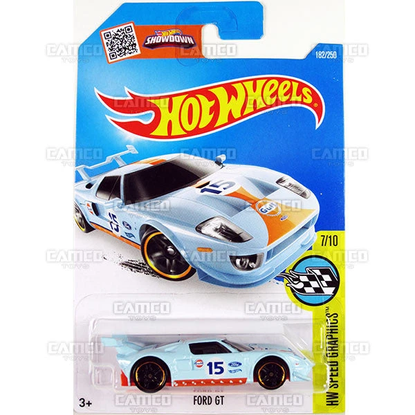 MATTEL Ford GT #182 Gulf - 2016 Hot Wheels