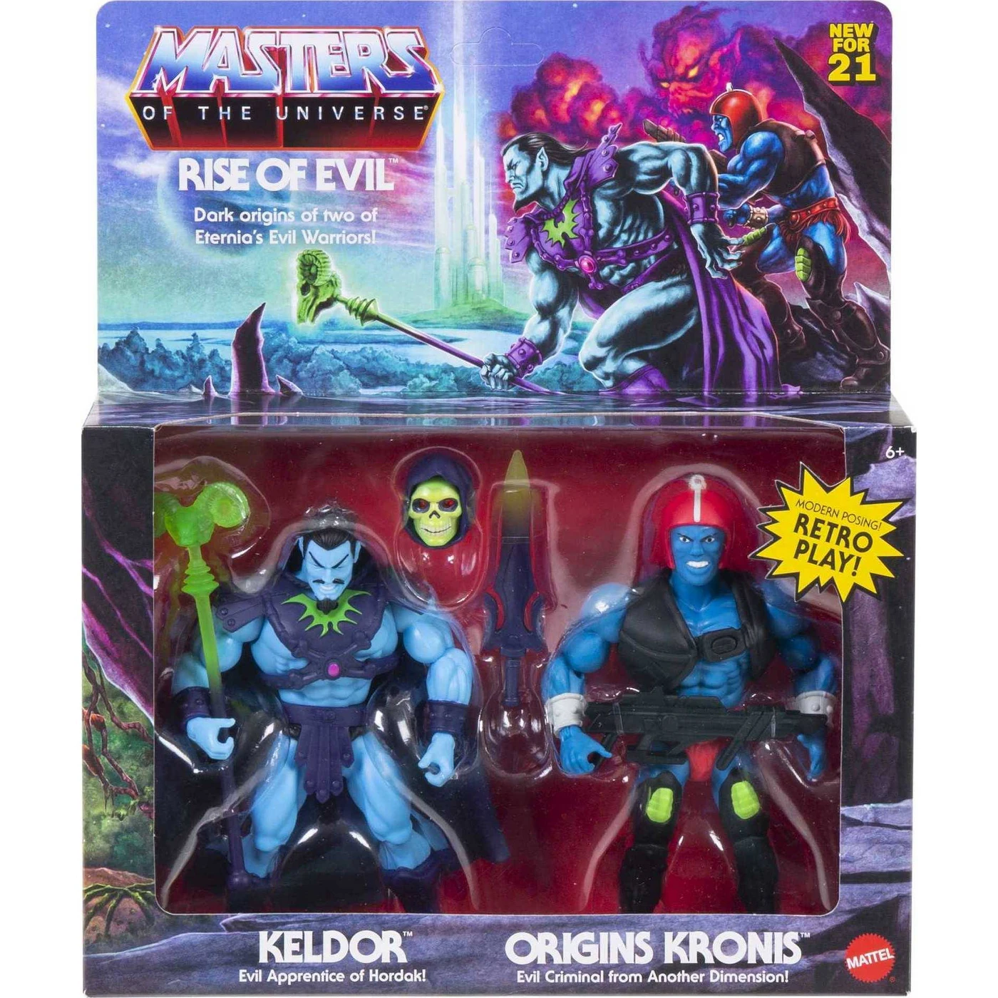 MATTEL Masters Of The Universe Origins - Rise Of Evil Exclusive 2-Pack Figures 1 MATTEL Masters Of The Universe Origins - Rise Of Evil Exclusive 2-Pack Figures
