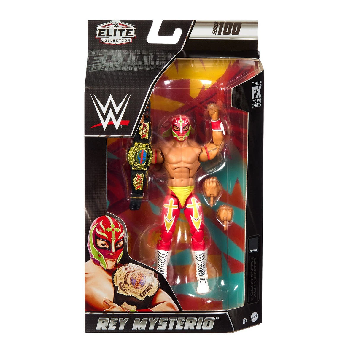 MATTEL WWE Elite Series 100 - Rey Mysterio 1 MATTEL WWE Elite Series 100 - Rey Mysterio