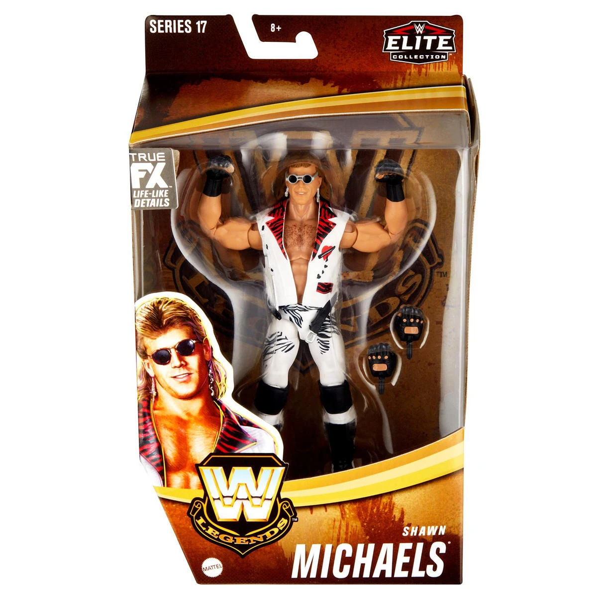 MATTEL WWE Elite Legends Series 17 - Shawn Michaels 1 MATTEL WWE Elite Legends Series 17 - Shawn Michaels