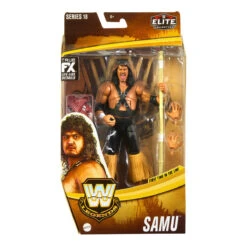MATTEL WWE Elite Legends Series 18 - Headshrinker Samu