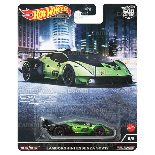 MATTEL Lamborghini Essenza SCV12 - 2022 Hot Wheels (Exotic Envy) 1 MATTEL Lamborghini Essenza SCV12 - 2022 Hot Wheels (Exotic Envy)
