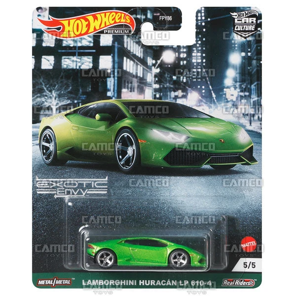 MATTEL Lamborghini Huracan LP 610-4 - 2021 Hot Wheels (Exotic Envy) 1 MATTEL Lamborghini Huracan LP 610-4 - 2021 Hot Wheels (Exotic Envy)