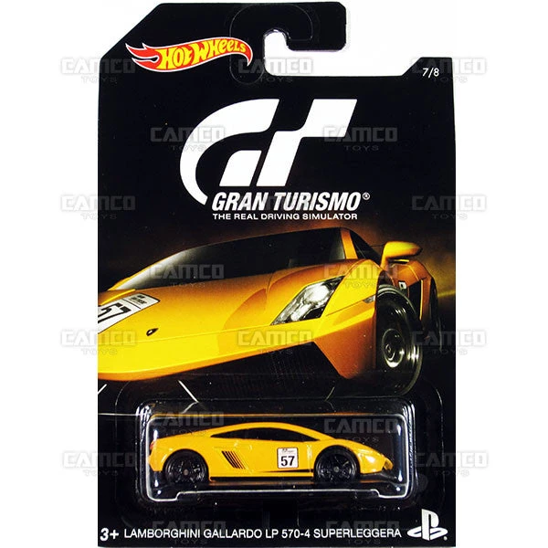MATTEL Lamborghini Gallardo LP 570-4 Superleggera - 2016 Hot Wheels (Gran Turismo) 1 MATTEL Lamborghini Gallardo LP 570-4 Superleggera - 2016 Hot Wheels (Gran Turismo)