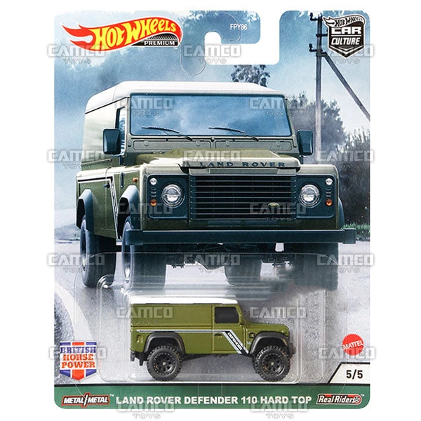 MATTEL Land Rover Defender 110 Hard Top - 2021 Hot Wheels (British Horse Power) 1 MATTEL Land Rover Defender 110 Hard Top - 2021 Hot Wheels (British Horse Power)