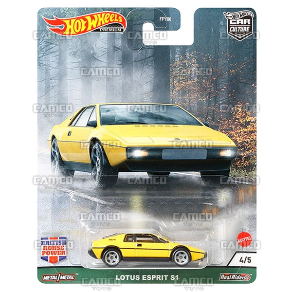 MATTEL Lotus Esprit S1 - 2021 Hot Wheels (British Horse Power) 1 MATTEL Lotus Esprit S1 - 2021 Hot Wheels (British Horse Power)