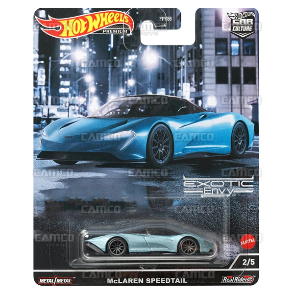 MATTEL McLaren Speedtail - 2022 Hot Wheels (Exotic Envy) 1 MATTEL McLaren Speedtail - 2022 Hot Wheels (Exotic Envy)