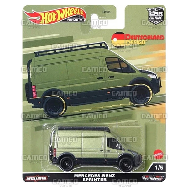 MATTEL Mercedes-Benz Sprinter - 2022 Hot Wheels (Deutschland Design) 1 MATTEL Mercedes-Benz Sprinter - 2022 Hot Wheels (Deutschland Design)