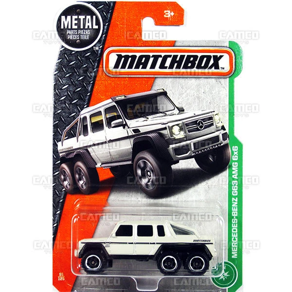 MATTEL Mercedes-Benz G63 AMG 6x6 #91 - 2017 Matchbox