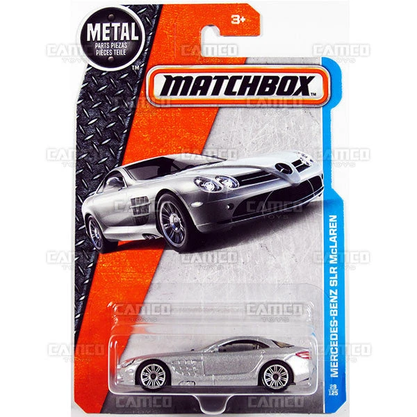 MATTEL Mercedes-Benz SLR Mclaren #29 Silver - 2017 Matchbox
