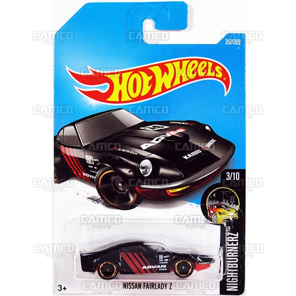 MATTEL Nissan Fairlady Z #357 Black - 2017 Hot Wheels