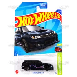 MATTEL Subaru WRX STI #67 Dark Blue - 2022 Hot Wheels