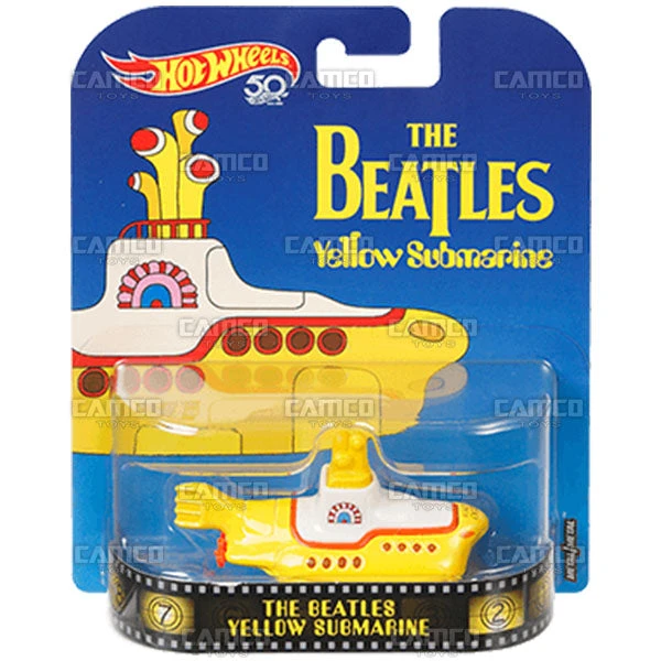 MATTEL The Beatles Yellow Submarine - 2018 Hot Wheels 1 MATTEL The Beatles Yellow Submarine - 2018 Hot Wheels
