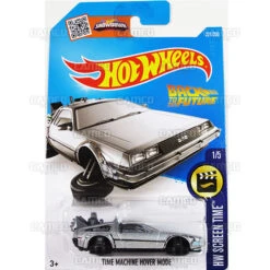 MATTEL Time Machine Hover Mode #221 (Back To The Future) - 2016 Hot Wheels