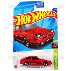 MATTEL Toyota AE86 Sprinter Trueno #17 Red - 2022 Hot Wheels