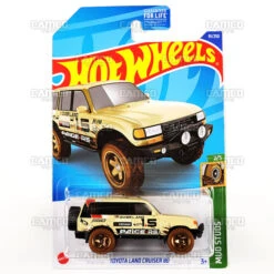 MATTEL Toyota Land Cruiser 80 #91 Tan - 2022 Hot Wheels