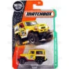 MATTEL Toyota Land Cruiser FJ40 #120 Yellow - 2017 Matchbox