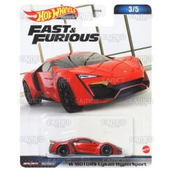 MATTEL W Motors Lykan Hyper Sport #3 - 2023 Hot Wheels (Fast & Furious)