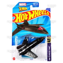 MATTEL X-Jet #60 Black - 2022 Hot Wheels