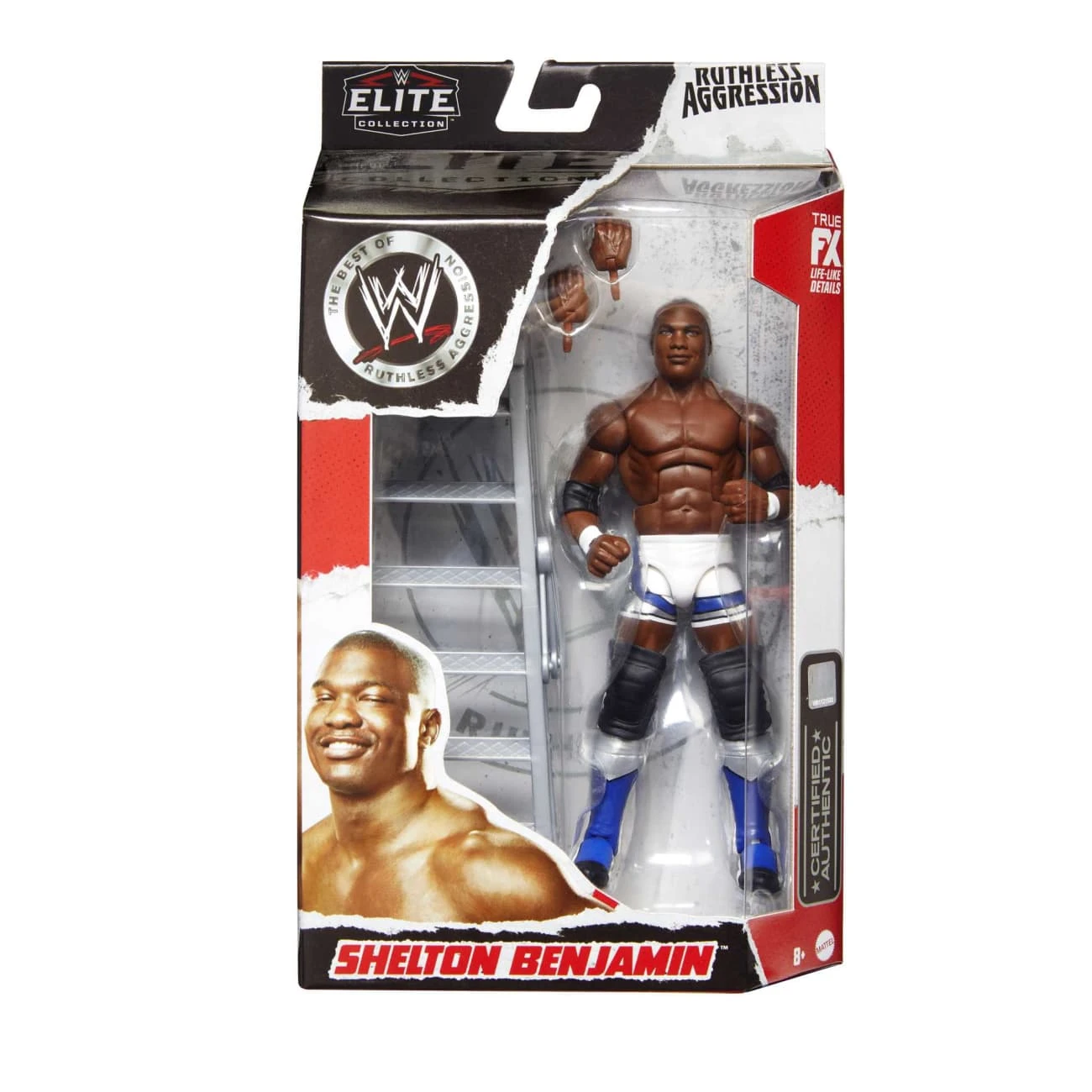 MATTEL WWE Elite Ruthless Aggression Exclusive Series 3 - Shelton Benjamin 1 MATTEL WWE Elite Ruthless Aggression Exclusive Series 3 - Shelton Benjamin