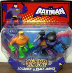MATTEL Aquaman Vs Black Manta (Action League)