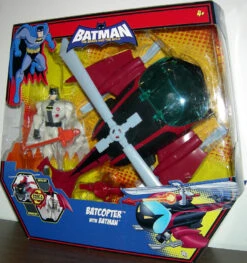 MATTEL Batcopter With Batman (The Brave And The Bold)