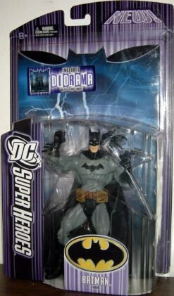 MATTEL Batman (DC SuperHeroes S3 Select Sculpt, Black & Gray)