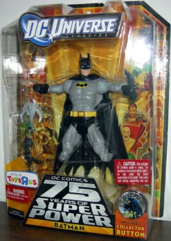 MATTEL Batman (DC Universe, All Star, With Yellow & Black Bat Logo On Chest)