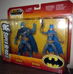 MATTEL Batman & Batgirl 2-Pack (S3 Select Sculpt)