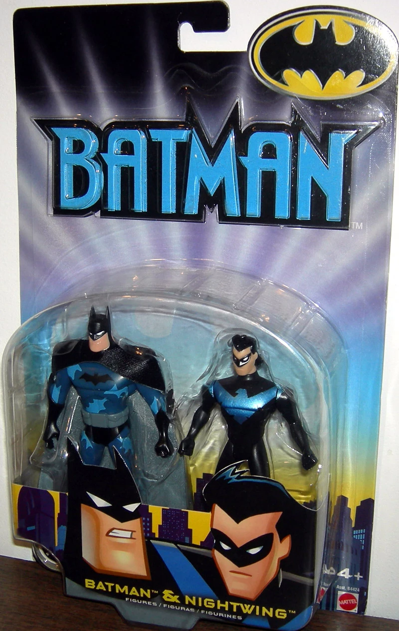 MATTEL Batman & Nightwing (carded, 2002) 1 MATTEL Batman & Nightwing (carded, 2002)